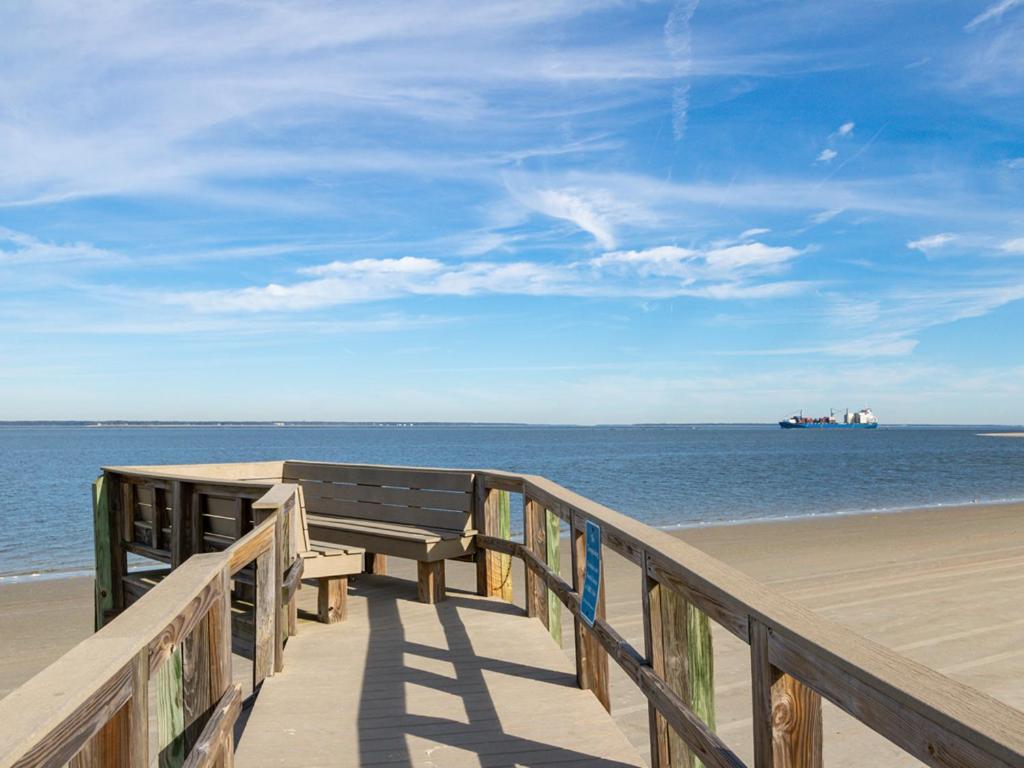 Beach Racquet A210 Lägenhet Tybee Island Exteriör bild